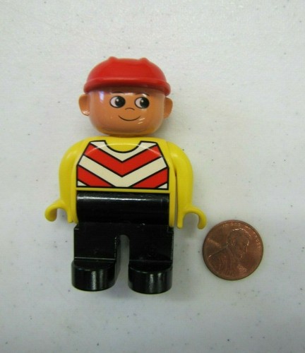 Lego duplo uomo operaio edile - uomo,
