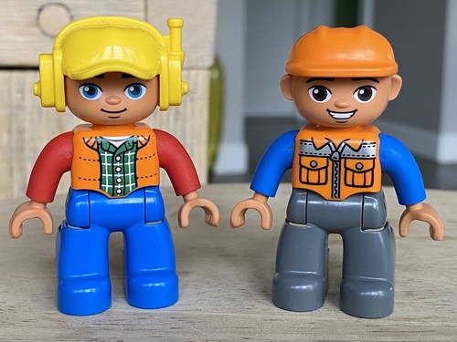 Lego duplo man operaio edile - lego,