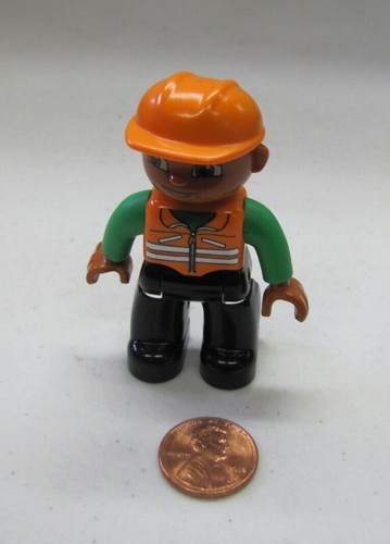 Lego duplo uomo - lego, operaio