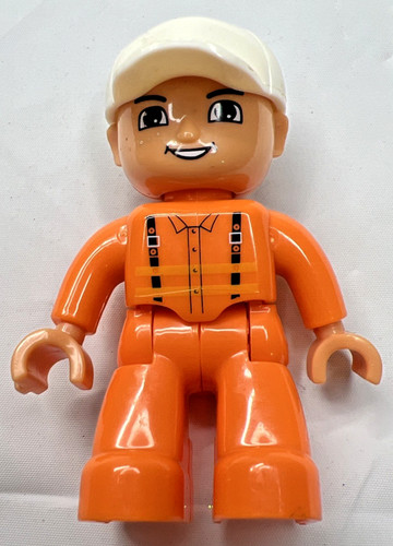 Lego duplo uomo operaio - lego,