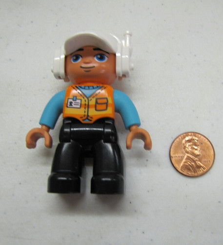 Lego duplo uomo operaio - lego,
