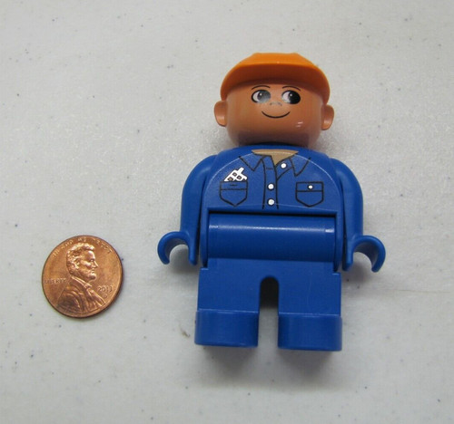 Lego duplo uomo - operaio, cargo
