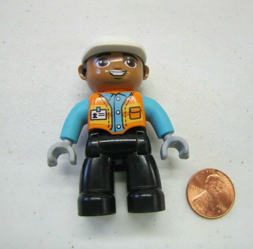 Lego duplo uomo operaio - uomo,