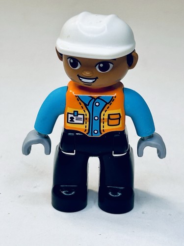 Lego duplo uomo operaio - lego,