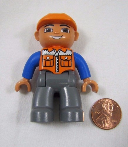 Lego duplo uomo operaio - lego,